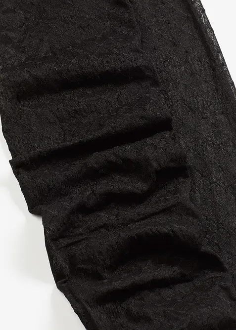 Collant 30 den con motivo a rete a pois, bonprix