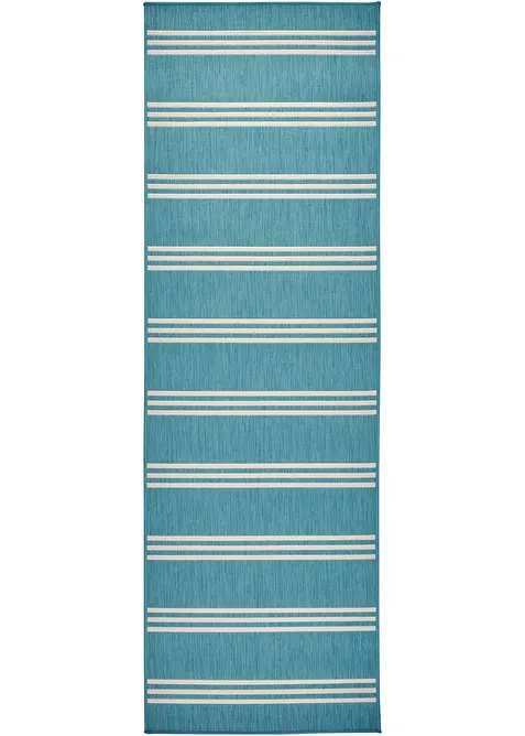 Tappeto da interno ed esterno double-face con righe, bonprix