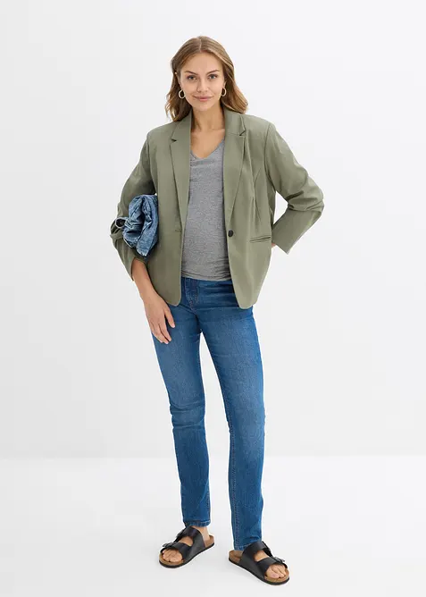 Jeans prémaman per gravidanza e oltre, slim fit, bonprix