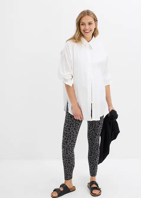 Leggings prémaman con cotone biologico (pacco da 2), bonprix