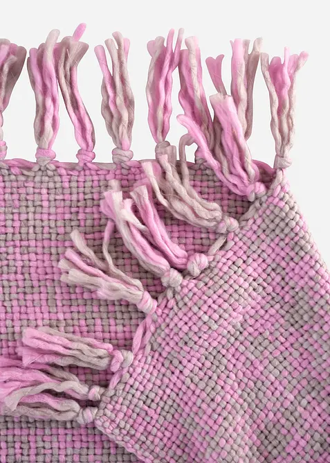 Plaid raffinato con frange, bonprix