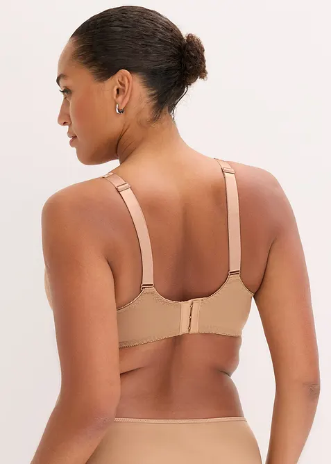 Reggiseno con ferretto ed effetto lucido (pacco da 2), bonprix