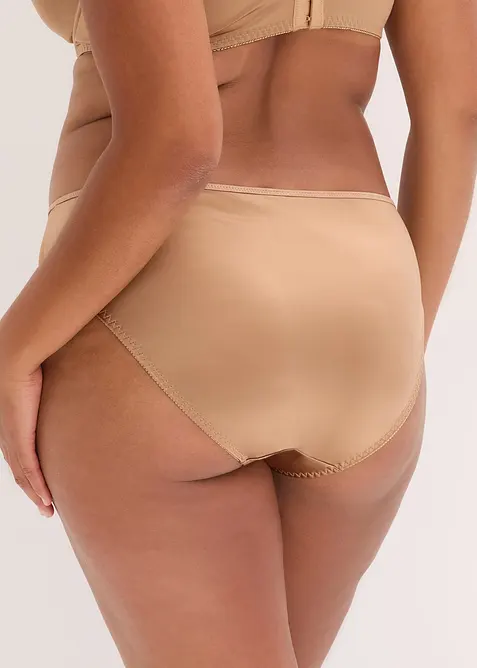 Slip con effetto lucido (pacco da 2), bonprix