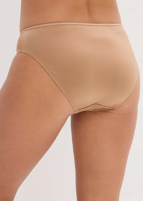 Slip con effetto lucido (pacco da 2), bonprix