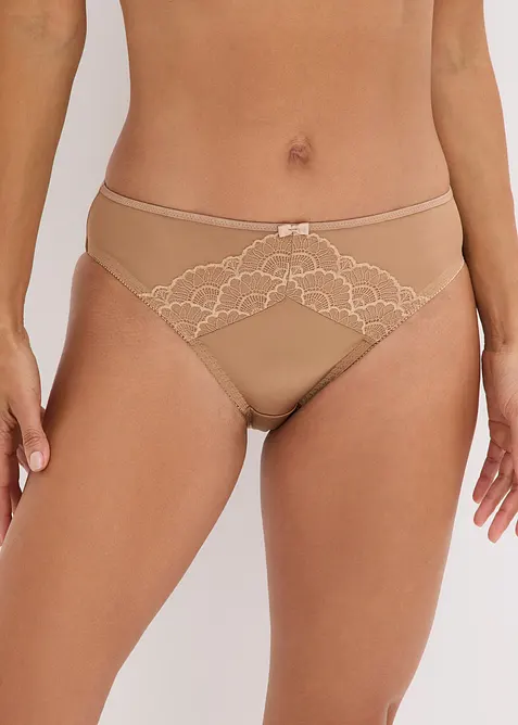 Slip con effetto lucido (pacco da 2), bonprix