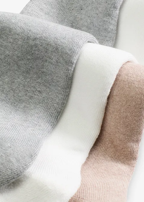 Calzettoni termici con interno in spugna morbida (pacco da 3 paia), bonprix
