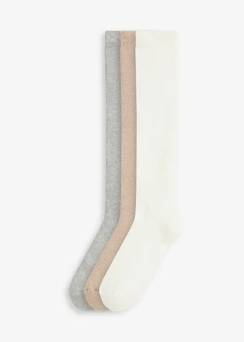 Calzettoni termici con interno in spugna morbida (pacco da 3 paia), bonprix