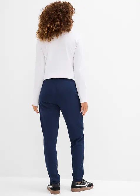 Pantaloni in felpa con cinta comoda, bonprix