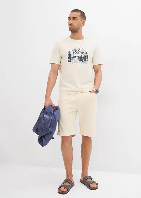 T-shirt in puro cotone biologico, bonprix