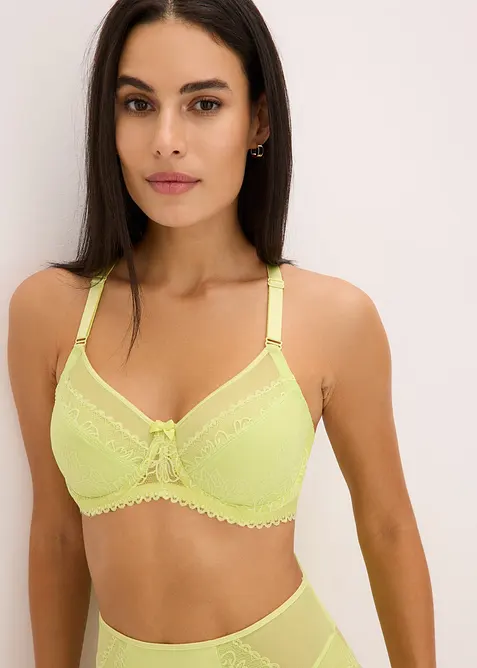 Reggiseno minimizer con pizzo delicato, bonprix