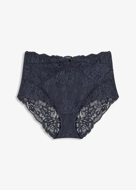 Panty a vita alta in pizzo delicato, bonprix
