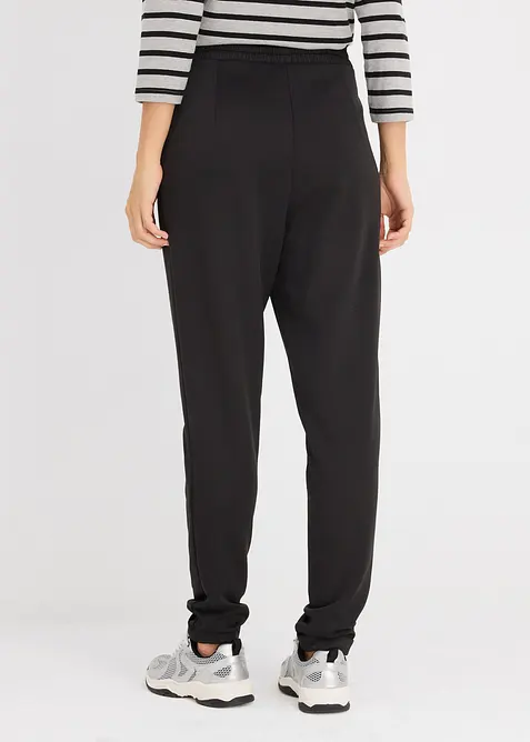 Pantaloni chino in tessuto effetto neoprene, bonprix