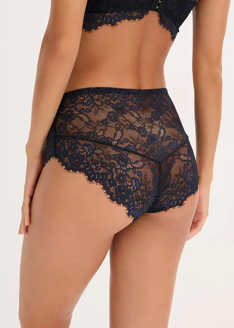 Culotte a vita alta in pizzo delicato, bonprix