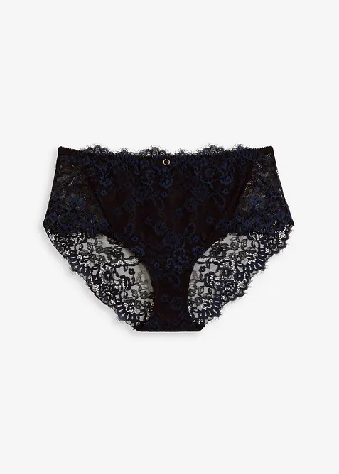 Culotte a vita alta in pizzo delicato, bonprix