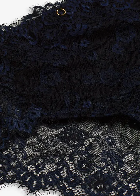 Culotte a vita alta in pizzo delicato, bonprix