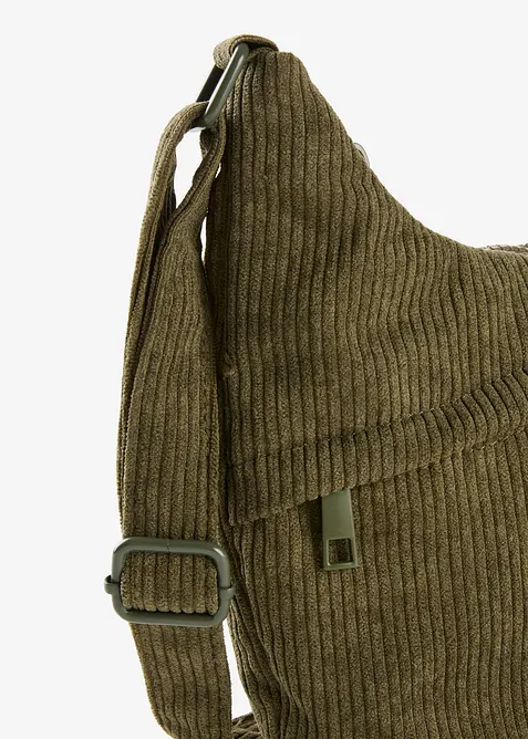 Borsa a tracolla in velluto, bonprix