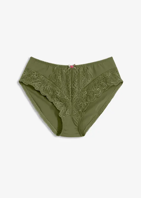 Slip alto con pizzo delicato, bonprix