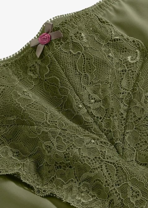 Slip alto con pizzo delicato, bonprix