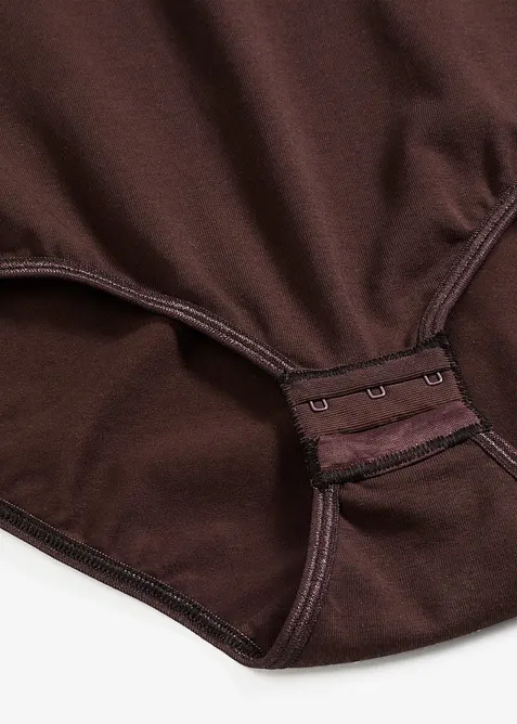 Body a mezze maniche con cotone, bonprix