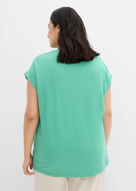 Maglia lunga in puro cotone (pacco da 2), bonprix