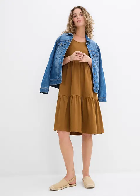 Abito in jersey di puro cotone, bonprix