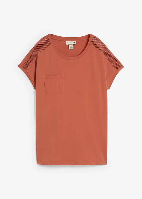 Maglia con pizzo, bonprix