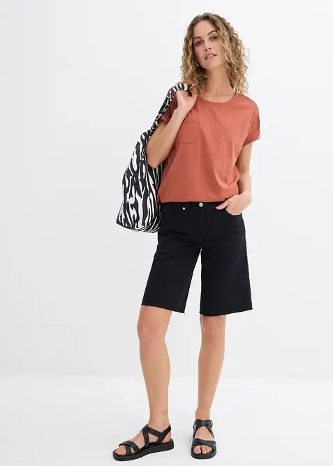 Maglia con pizzo, bonprix