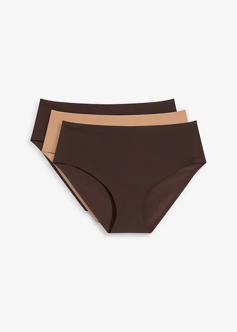 Panty senza cuciture Feel Comfort (pacco da 3), bonprix