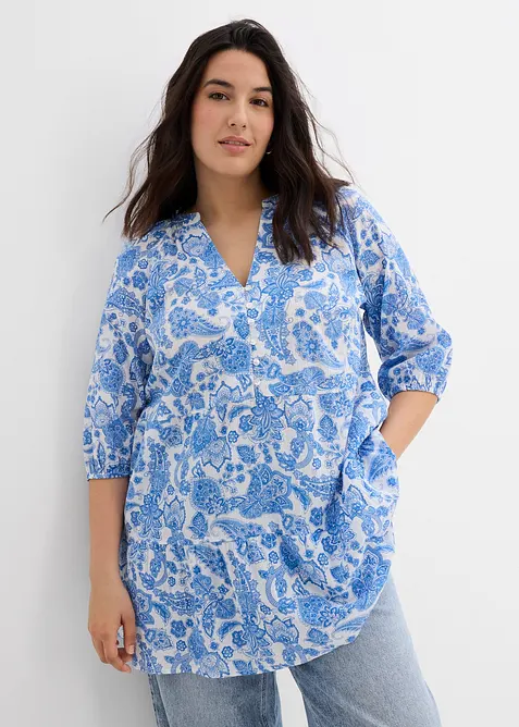 Tunica lunga in puro cotone, bonprix