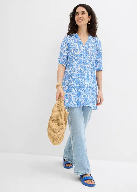 Tunica lunga in puro cotone, bonprix