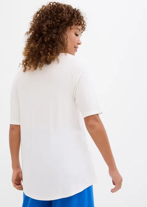 Maglia lunga in viscosa morbida, bonprix