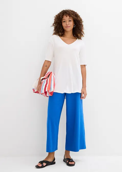 Maglia lunga in viscosa morbida, bonprix