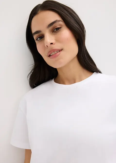 Pigiama estivo con shorts stampati, bonprix