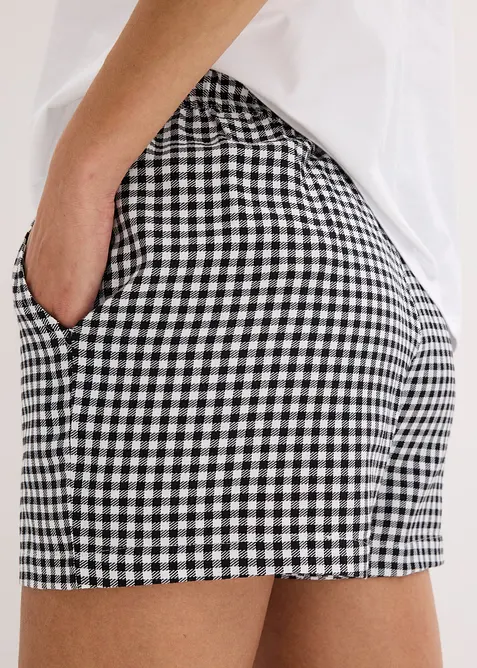 Pigiama estivo con shorts stampati, bonprix