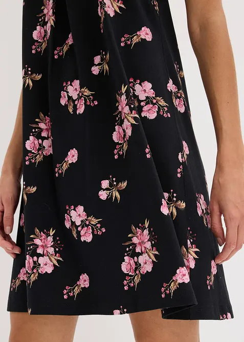 Camicia da notte corta in misto viscosa morbido, bonprix