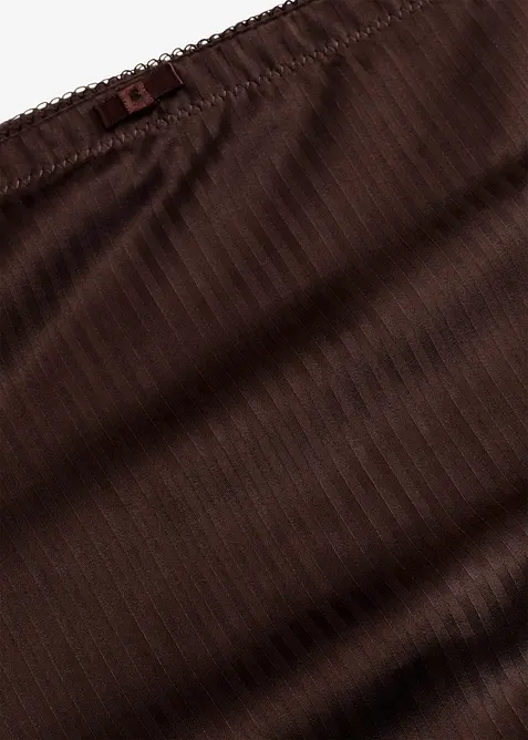 Panty con finitura lucida ed effetto modellante leggero, bonprix