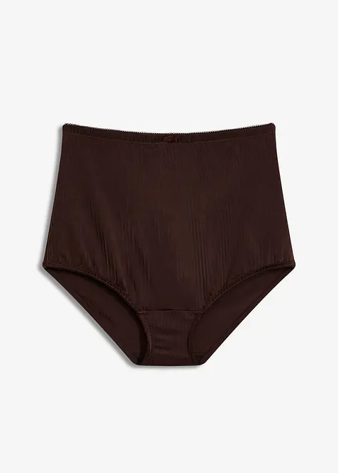 Panty con finitura lucida ed effetto modellante leggero, bonprix