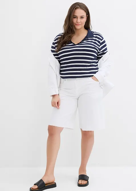 Bermuda con orlo aperto, bonprix