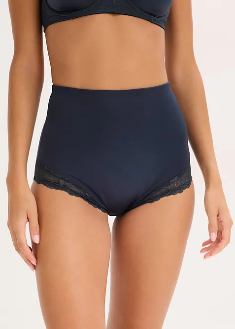 Slip contenitivo con effetto lucido e effetto modellante medio (pacco da 2), bonprix