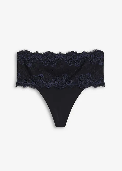 Perizoma con pizzo ed effetto modellante medio, bonprix