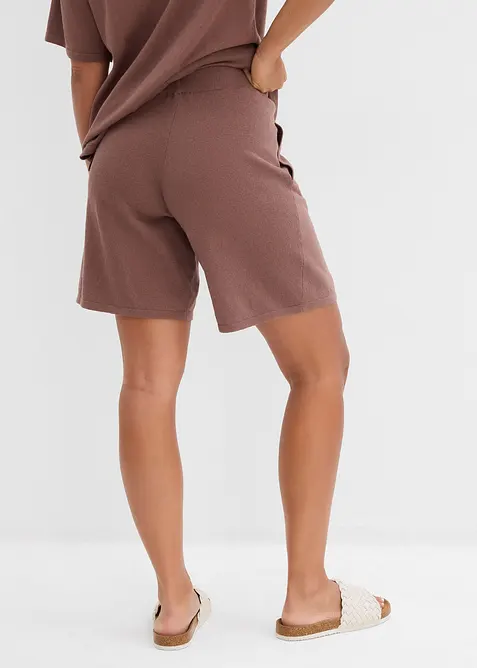 Shorts in maglia fine con elastico in vita, bonprix