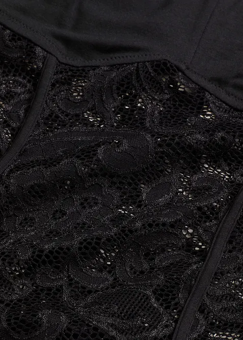 Body con perizoma in morbido modal, bonprix