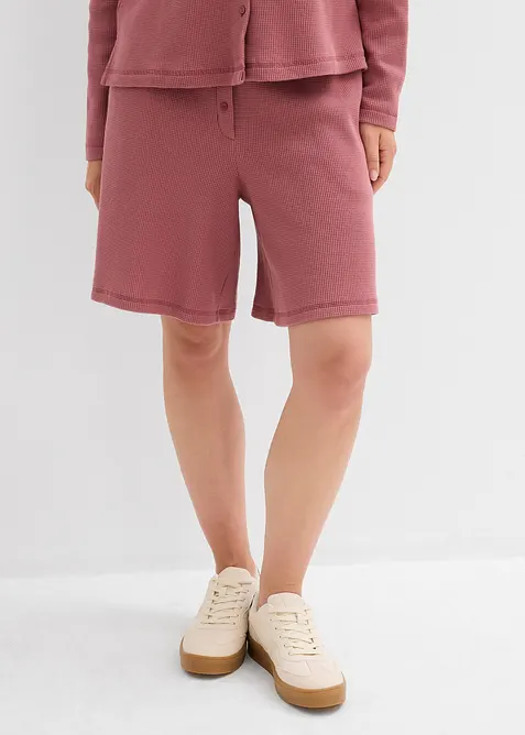 Shorts in puro cotone con elastico in vita, bonprix