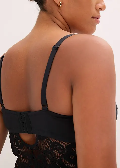 Body con perizoma in morbido modal, bonprix