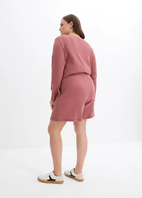 Shorts in puro cotone con elastico in vita, bonprix