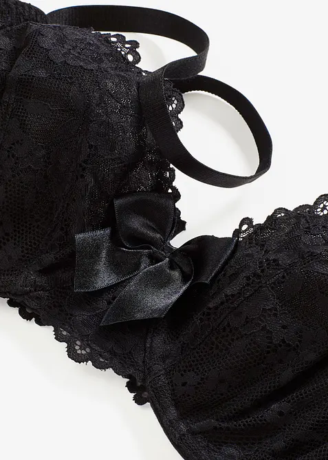 Reggiseno con ferretto in pizzo, bonprix