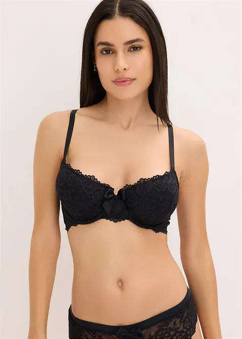 Reggiseno con ferretto in pizzo, bonprix