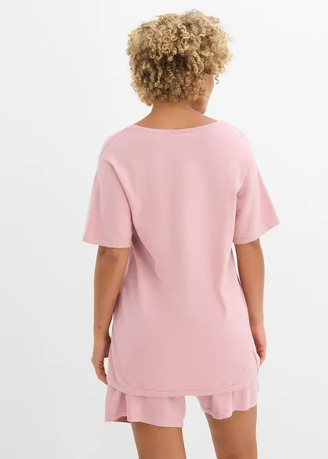 Maglia in fine misto cotone e lino, bonprix