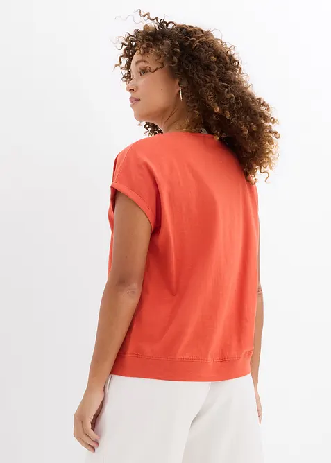 T-shirt in puro cotone biologico  (pacco da 2), bonprix