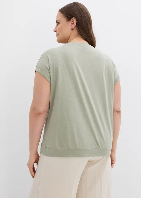 T-shirt in puro cotone biologico  (pacco da 2), bonprix